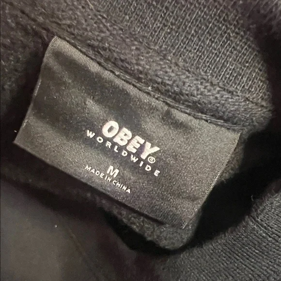 Obey Black Motörhead Graphic Crewneck Sweater - Picture 2 of 9